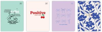 Opakowanie Zeszyt A5/60K kratka M 70g UV Girls mix (10szt)