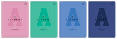 Opakowanie Zeszyt A5/60K kratka M 90g Academy hybrid (10szt)