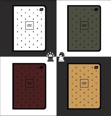 Opakowanie Zeszyt A5/60K kratka Soft Touch Chess (10szt)