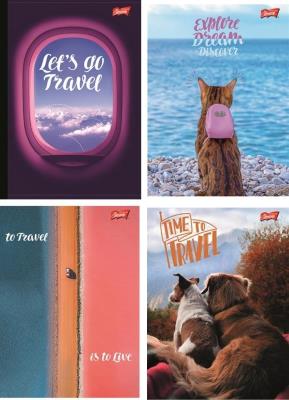 Zeszyt A5/60K kratka Travel (10szt). Wydawca: UNIPAP. SmakLiter.pl Opakowanie Zeszyt A5/60K kratka Travel (10szt)