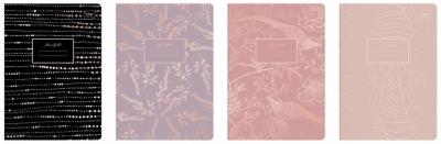 Opakowanie Zeszyt A5/60K linia Metallic Rose Gold (10szt)