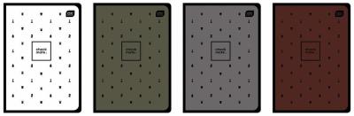 Opakowanie Zeszyt A5/60K linia Soft Touch Chess (10szt)