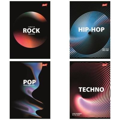 Opakowanie Zeszyt A5/60k linia Sound Waves (10szt)