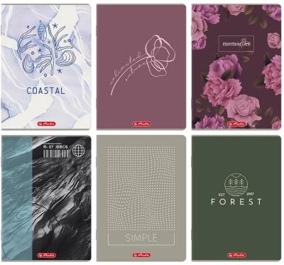 Opakowanie Zeszyt B5/60K kratka mix (5szt) HERLITZ