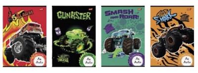 Zeszyt do pisania A5/32K kratka Hot Wheels (15szt). Wydawca: ST-MAJEWSKI. SmakLiter.pl Opakowanie Zeszyt do pisania A5/32K kratka Hot Wheels (15szt)