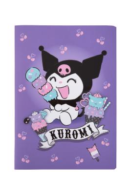 Opakowanie Zeszyt Kuromi A5 32k.w 3 linie kolor wzór 3
