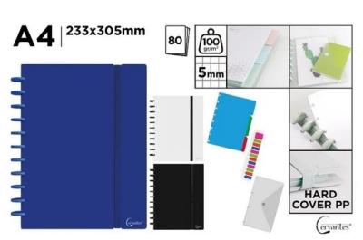 Opakowanie Zeszyt na spirali A4/80K kratka MIX