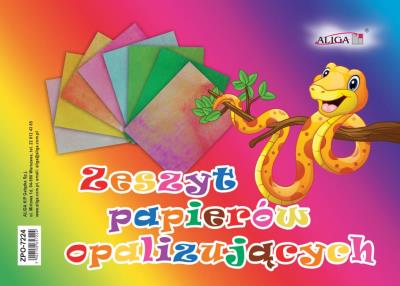 Opakowanie Zeszyt papierów opalizujących B5