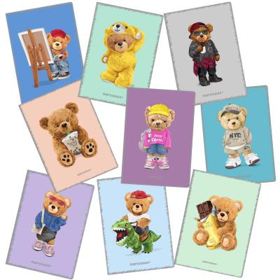 Opakowanie Zeszyt PP A5 32k.kratka Teddies 1szt.mix