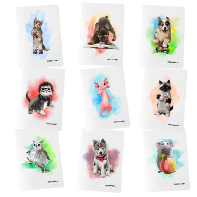 Opakowanie Zeszyt PP JOY A5 w kratkę 32 kartki 80g mix