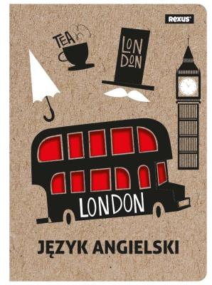 Opakowanie Zeszyt tematyczny A5/58K kratka Język angielski