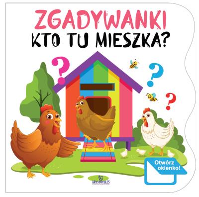 Okładka książki Zgadywanki Kto tu mieszka?
