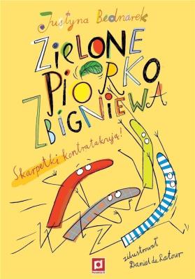 Okładka książki Zielone piórko Zbigniewa w.3