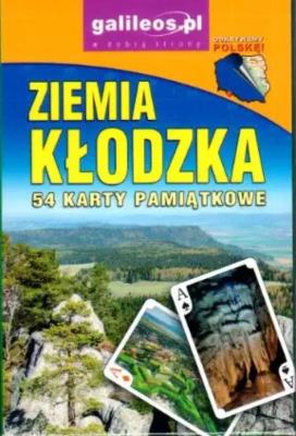 Opakowanie Ziemia Kłodzka. 54 pamiątkowe karty do gry