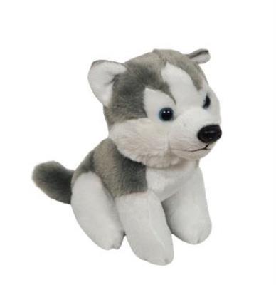 Opakowanie Ziki Pies husky siedzący 14cm