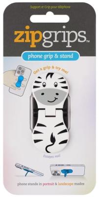 Opakowanie ZipGrip uchwyt na palce do telefonu Wzory geomet.