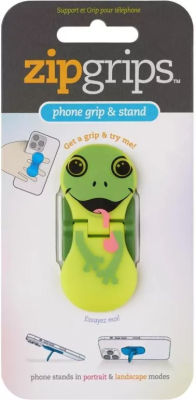 Opakowanie ZipGrip uchwyt na palce do telefonu Żaba
