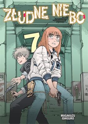 Złudne Niebo. Tom 7. Autor: Masakazu Ishiguro. SmakLiter.pl Okładka książki Złudne Niebo. Tom 7