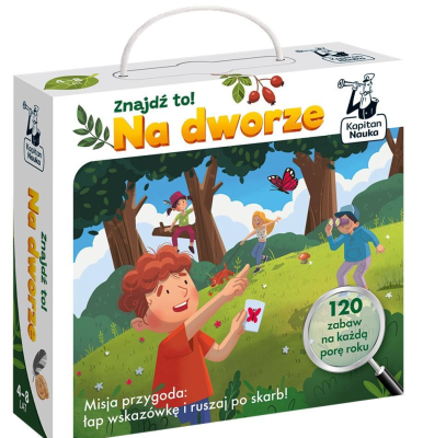 Okładka książki Znajdź to! Na dworze