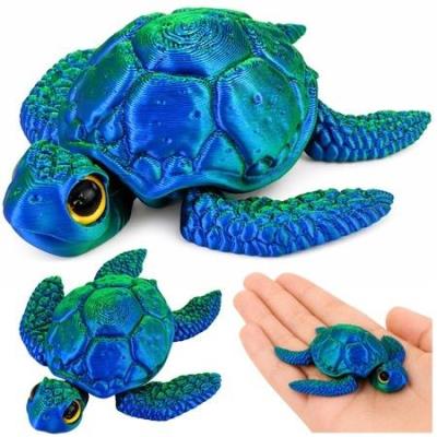 Opakowanie Żółw morski 3D ruchome elementy 8cm