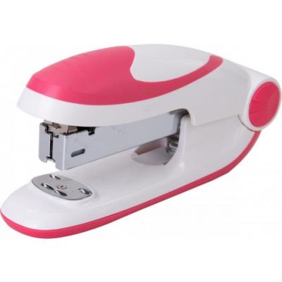 Opakowanie Zszywacz biało-różowy do 25 kartek