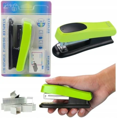 Opakowanie Zszywacz biurowy 24/6 13cm zielony