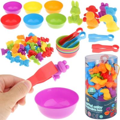 Opakowanie Zwierzątka do nauki liczenia i kolorów