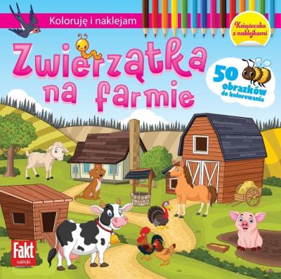 Zwierzątka na farmie. Autor:   Praca zbiorowa. SmakLiter.pl Okładka książki Zwierzątka na farmie