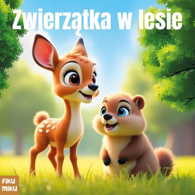 Zwierzątka w lesie. Autor: Opracowanie zbiorowe. SmakLiter.pl Okładka książki Zwierzątka w lesie