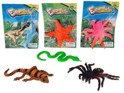 Opakowanie Zwierzęta gumowe MIX