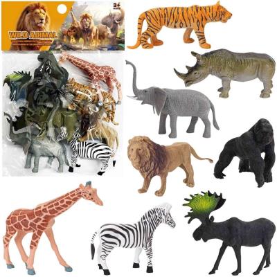 Opakowanie Zwierzęta zoo dzikie 8szt