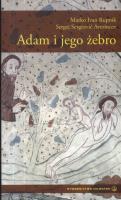 Adam i jego żebro. Autor: Rupnik Marko Ivan, Averincev Sergej Sergeevic. SmakLiter.pl Okładka książki Adam i jego żebro