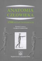 Okładka książki Anatomia człowieka 1500 pytań testowych