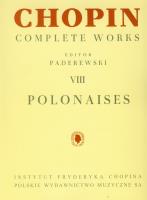 Chopin Complete Works VIII Polonezy. Autor: Chopin Fryderyk. SmakLiter.pl Okładka książki Chopin Complete Works VIII Polonezy