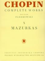 Chopin Complete Works X Mazurki. Autor:   Praca zbiorowa. SmakLiter.pl Okładka książki Chopin Complete Works X Mazurki
