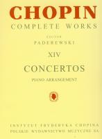Chopin Complete Works XIV Koncerty. Autor:   Praca zbiorowa. SmakLiter.pl Okładka książki Chopin Complete Works XIV Koncerty