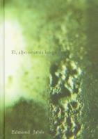 El albo ostatnia księga. Autor: Jabes Edmond. SmakLiter.pl Okładka książki El albo ostatnia księga