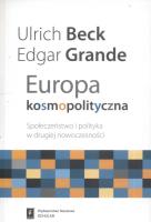 Europa kosmopolityczna. Autor: Beck Ulrich, Grande Edgar. SmakLiter.pl Okładka książki Europa kosmopolityczna
