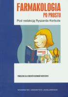 Farmakologia po prostu. Autor: Ryszard Korbut (red.). SmakLiter.pl Okładka książki Farmakologia po prostu