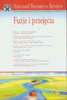 Fuzje i przejęcia. Autor:   Praca zbiorowa. SmakLiter.pl Okładka książki Fuzje i przejęcia