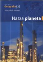 Geografia 2 Podręcznik Nasza Planeta. Autor: Wład Paweł. SmakLiter.pl Okładka książki Geografia 2 Podręcznik Nasza Planeta