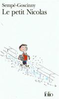 Le petit Nicolas. Autor: René Goscinny, Jean Jacques Sempe. SmakLiter.pl Okładka książki Le petit Nicolas