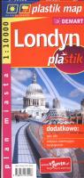 Opakowanie Londyn plan miasta 1:10000 mapa laminowana