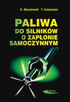 Paliwa do silników o zapłonie samoczynnym. Autor: K. Baczewski, T. Kałdoński. SmakLiter.pl Okładka książki Paliwa do silników o zapłonie samoczynnym