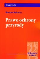 Okładka książki Prawo ochrony przyrody