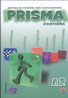 Okładka książki Prisma nivel A2 alumno EDI-NUMEN