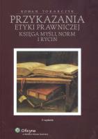 Przykazania etyki prawniczej. Autor: Tokarczyk Roman. SmakLiter.pl Okładka książki Przykazania etyki prawniczej
