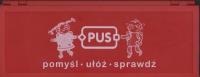 PUS Zestaw kontrolny PUS. Autor: PUDELKO CZERWONE. SmakLiter.pl Okładka książki PUS Zestaw kontrolny PUS