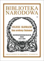 Sen srebrny Salomei. Autor: Juliusz Słowacki. SmakLiter.pl Okładka książki Sen srebrny Salomei