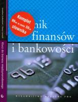 Okładka książki Słownik finansów i bankowości / Klucz do biznesu międzynarodowego